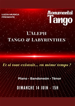 Affiche de L'Aleph Tango & Labyrinthes