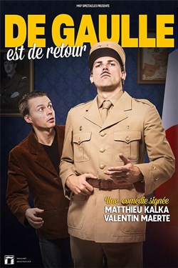 Affiche de De Gaulle est de retour