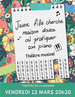Affiche de Jeune fille cherche maison où pratiquer son piano