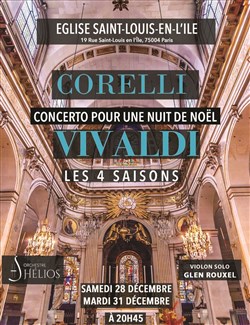 Affiche de Concerto pour une Nuit de Noël de Corelli