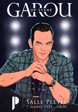 Affiche de Garou dans Up Scène