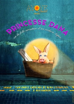 Affiche de Princesse Dana (ou la folle aventure d'un cochon-Lapin )