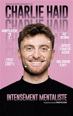 Affiche de Charlie Haid dans Intensément mentaliste