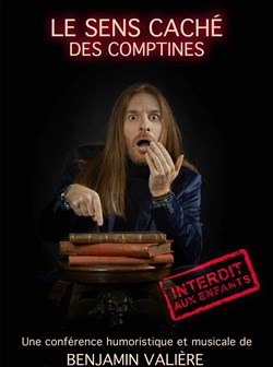 Affiche de Benjamin Valière dans Le sens caché des comptines