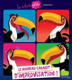 Affiche de Les Enfants Gâtés - Le cabaret d'impro théâtrale 100% déjanté