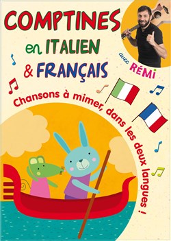 Affiche de Rémi : Comptines en italien et en français