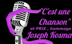 Affiche de Festival c'est une chanson : théâtre + chanson + repas