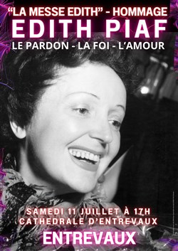 Affiche de La messe Edith : Hommage à Edith Piaf