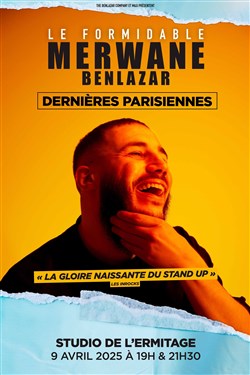 Affiche de Le formidable Merwane Benlazar