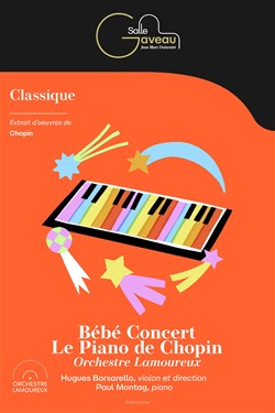 Affiche de Bébé concert : Le piano de Chopin