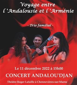 Affiche de Voyage entre l'Andalousie et l'Arménie