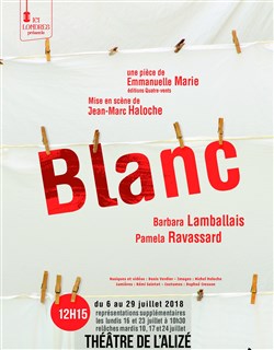 Affiche de Blanc