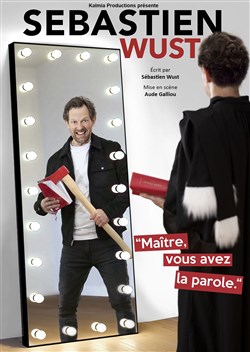 Affiche de Sébastien Wust dans Maître, vous avez la parole
