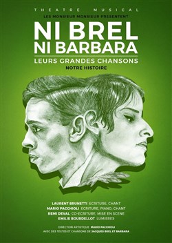 Affiche de Ni Brel Ni Barbara