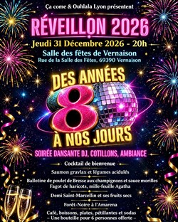 Affiche de Soirée du Réveillon : Des années 80 à nos jours