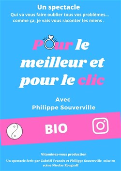 Affiche de Philippe Souverville dans Pour le meilleur et pour le clic