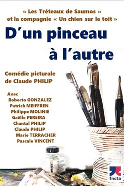 Affiche de D'un pinceau à l'autre