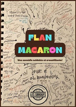 Affiche de Flan Macaron