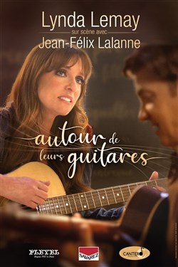 Affiche de Lynda Lemay et Jean Felix Lalanne - Autour de leurs Guitares