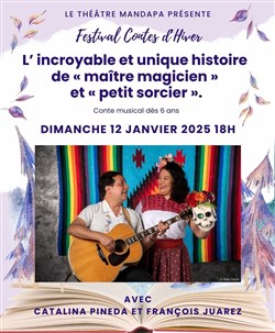 Affiche de L' incroyable et unique histoire de Maître Magicien et Petit Sorcier