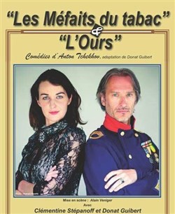 Affiche de Les méfaits du tabac, l'Ours