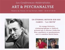 Affiche de Conférence théâtralisée : Un éternel retour sur soi | Camus, La Chute
