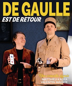 Affiche de De Gaulle est de retour !