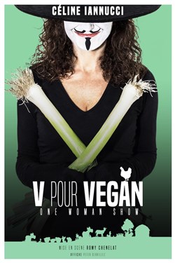 Affiche de Céline Iannucci dans V pour Végan