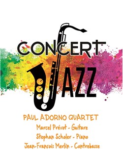 Affiche de Paul Adorno Quartet