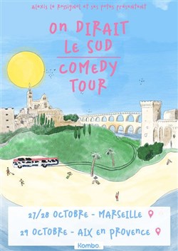 Affiche de On dirait le sud Comedy Tour