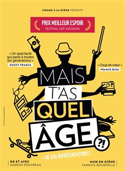 Affiche de Marion Pouvreau dans Mais t'as quel âge ?!