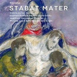 Affiche de Poulenc : Stabat Mater
