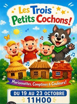 Affiche de Les 3 petits cochons