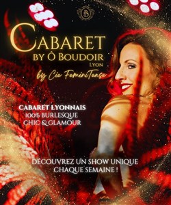 Affiche de Cabaret Burlesque by Ô Boudoir