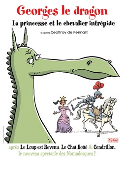 Affiche de Georges le dragon, la princesse et le chevalier intrépide