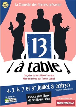 Affiche de Treize à table