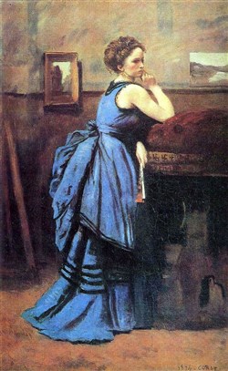 Affiche de Visite de l'Exposition : Corot, le peintre et ses modèles | par Loetitia Mathou