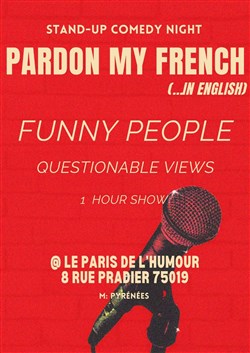 Affiche de Pardon my French