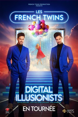 Affiche de Les French Twins dans Digital Illusionists