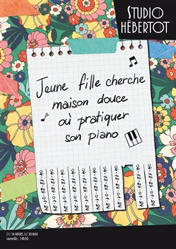 Affiche de Jeune fille cherche maison douce où pratiquer son piano