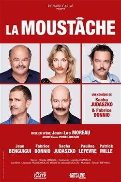 Affiche de La moustâche | avec Jean Benguigui