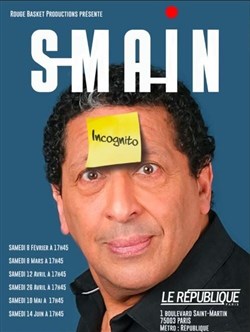 Affiche de Smaïn déconne finement | Paris