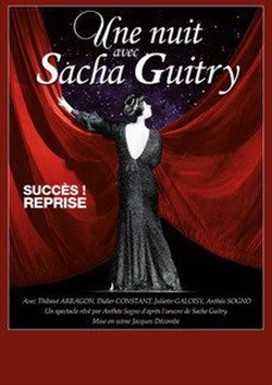 Affiche de Une nuit avec Sacha Guitry