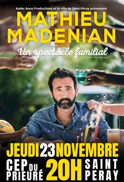 Affiche de Mathieu Madénian dans Un spectacle familial
