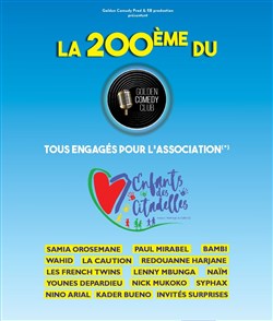 Affiche de Golden Comedy Club : La 200eme
