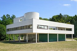 Affiche de Visite guidée : La Villa Savoye, chef-d'oeuvre de Le Corbusier | par Pierre-Yves Jaslet
