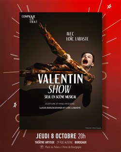 Affiche de Valentin Show + Le Banquet des Hommes (en lecture)