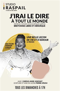 Affiche de J'irai le dire à tout le monde