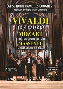 Affiche de Les 4 saisons de Vivaldi, Petite Musique de Nuit de Mozart