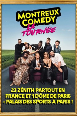Affiche de Montreux Comedy, la tournée | Toulon